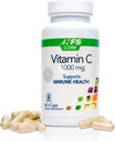 NF Sports Vitamina C 1000 mg Admite el sistema inmunitario, formación de colagen, absorción de hierro y dientes, vegano, libre de gluten, 60 cápsulas vegetales