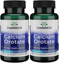 Swanson Calcium Orotate 85 mg 60 Caps 2 Pack