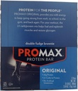 Promax Protein Bar Doble Fudge Brownie - 12 - 2.64 oz (75 g) bares [31.68 oz (900 g)]