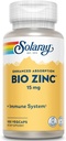 Solaray Bio Zinc 15 mg ← Complejo de Zinc Triple para el Sistema de Inmunidades Saludables, Endocrine &amp; Cell Function Support ← 100 VegCaps