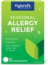 Hiland's Indoor and Outdoor, Non Drowsy Seasonal Allergy Relief Pills, For Sneezing, Runny Nose, Itchy and Watery Eyes, Nose or Throat, Safe and Natural, Quick Dissolving Tablets, 60 Count