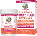 MaryRuth Organics 3-in-1 Daily Health Probiotics for Women ← Tested Clínicamente Apoyo hormonal " Gut Health Supplement TEN 50 Billion CFU TEN Allergen Free TEN 30 ct