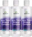 Swanson Concentrace Trace Mineral Drops 8oz-Complete Mineral Complex for Energy, Hydration, & Electrolyte Balance Over 72 High Absorption Ionic Minerals Such As Magnesium, Potassium, Calcium (3 Pack)