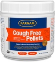 Farnam tos Pellets gratis Suplemento de salud respiratoria para caballos, proporciona soporte respiratorio para caballos con alergias estacionales o tos estable, 1,75 lb., 48 Day Supply