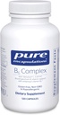 Complejo B6 encapsulaciones puras - Soportes Nervous System & Brain Health* - Incluye vitaminas B - Contiene vitamina B6 enriquecida - No GMO &amp; Gluten Gratis - 120 cápsulas