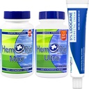 HemRid Completo Hemorrhoid Care System – Potent 5% Lidocaine Cream for Rapid Topical Comfort, Max Ultra Capsules for Ongoing Vascular Health and Circulatory Support