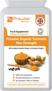 Orgánica Turmeric Curcumin 720mg - 120 Capsules  durable Orgánica Turmeric y Black Pepper Capsules High Strength ANTE Vegan & Vegetarian Turmeric Suplementos