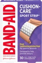 Bandas adhesivas de la marca Band-Aid, tira deportiva/extra ancha, 30 cuenta