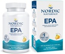 Naturales nórdicos EPA, Lemon - 60 geles blandos - 1210 mg Omega-3 - Fórmula EPA de alta intensidad para el humor positivo, salud cardíaca &amp; inmunidad saludable - 30 servicios