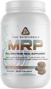 Nutriciones básicas Platino MRP Reemplazo completo de la comida del espectro, liberación sostenida para todo el día Aminoácidos Soporte, 27G Proteína, 20 Servimientos (Cookie doble de chocolate)