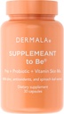 Dermala #FOBO SUPPLEMEANT to Be Acne Supplement ⋅ All Natural Daily Prebiotics Probiotics Vitaminas Skin Mix with Zinc ← Mejorar la piel radiante libre de manchas limpias a través del equilibrio de la salud Gut