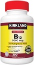 Kirkland Signature Quick Dissolve B-12 5000 mcg., 300 Tablets (2 Pack)