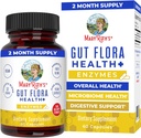 MaryRuth Organics Gut Flora Health+ Enzymes TENIDO Hasta 2 Mes de Suministro ← Prebiótico Probiotic Digestive Enzymes Blend for Healthy Gut Biome " Digestive Support TEN Gastrointestinal Health TEN 60 Capsules