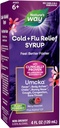 Camino de la Naturaleza Cold+Flu Relief Syrup, Umcka, Fever*, Sore Throat, Cough, Congestion, Body Aches*, Homeopathic, Phenylephrine Free, 0.05% Alcohol, Berry Flavored, 4 Fl Oz (Packaging May Vary)