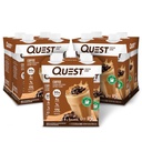 Quest Nutrition List to Drink Coffee Protein Shake, 30g Protein, 4g Carb, 1g Sugar, Gluten Free, Keto Friendly, 4 Conde (Pack of 3)