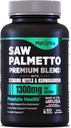 Prostate Premium - Saw Palmetto for Men, Stinginging Nettle, Ashwagandha, Lycopene, Bladder &amp; Urinary Relief, Prostate Supplement for Men, 60ct