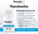 ThyroSoothe - Dr. Formulated Thyroid Support Suplemento – Fórmula natural para el hipertiroidismo " Graves’ Condición – Incluye Selenio, Vitamina C, Lemon Balm para la salud total de la tiroides – 30 Day Supply