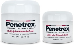 Penetrex Joint &amp; Muscle Therapy Duo - Soothing Relief for Back, Neck, Hands, Feet & Nerves - Rub with Arnica, Vitamina B6 MSM & Boswellia - 2oz, 4oz