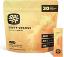 SALTT Electrolytes Powder Flavored Drink Mix - Zesty Orange - 30 Hydration Packets - Magnesium, Potassium, Sodium, Trace Minerals - Zero Sugar & Gluten Gratis - Travel Essentials