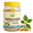 BASIC AYURVEDA Ashwagandha Powder ← Apoyo Strength ← Stress Relief Herbal Supplement TEN Immunity Silencio No Additives ← Adaptogenic Superfood for Smoothies, Shakes & Wellness TEN 7.05 Oz (200 gm)