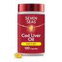 Siete Mares Pure Cod Liver Oil 120 cápsulas