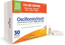 Boiron Oscillococcinum para el alivio de los síntomas de la gripe como los dolores corporales, dolor de cabeza, fiebre, píldoras y fatiga - 30 dosis