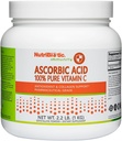 NutriBiotic Ascorbic Acid Vitamin C Powder, 2.2 Lb peru Pharmaceutical Grade L-Ascorbic Acid, 2000 Mg Per Serving ← Essential Immune & Antioxidant Collagen Support Suplemento  Vegan, Gluten &amp; GMO Free