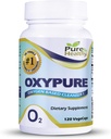 Puro &amp; Oxipuro de Oxido de Magnesio Limpiador de Colón con Sodium Bicarbonato Veggie Capsules 120 Conde