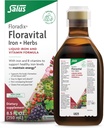 Floradix Floravital Líquido Hierro &amp; Vitamina Fórmula - Suplemento de Hierro Líquido con C &amp; B Vitaminas &amp; Herbs for Energy Support - Vegan, Gluten-Free, Yeast-Free &amp; Non-GMO - 8,5 Fl Oz