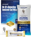 Dr. G's Amazing Ionized Cal Mag 2,860mg (Premium) - Bone Strength and Bone Health Supplement with Ionized Calcium &amp; Magnesium Powder Stick Packs - 30 Sticks x 1 Pack (30 Conde)