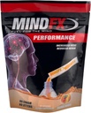 MindFX Energy Powder Drink Mix - 15 Sticks Orange Mango Performance Blend ← Nootropics Natural for Clean Energy, y Enhanced Focus ← Eleva tu rendimiento (Orange Mango, 1)