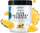 Derby Fit Elite Recovery Protein Clean, Low Carb Recovery Protein Powder for Women &amp; Hombre - Gluten Free, Vegan, Dairy Free, Pineapple Delight - 20 Servings (Pack of 1)