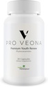 Pro Veona Phytoceramides - Premium Phytoceramides Suplemento con Vitaminas Esenciales - Apoyo Younger Look Healthy Skin - Ayuda a reducir la piel seca y mejorar la hidratación - Promover la producción de colágeno