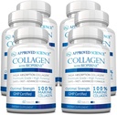 Píldoras de colágeno de ciencias aprobadas - Colágeno marino Absorbable Tipos I y III - 360 Tablas - Cabello y piel saludable - Vitamina C, Sodio y Bioperina para resultados rápidos - No GMO, Hecho en EE.UU.