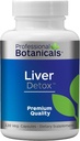 Profesional Botánicos Liver Detox – Natural Liver Cleanse " Detox Support with Botanicals " Enzymes – 120 Vegan Capsules