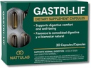 GASTRI-LIF – 30 cápsulas – Suplemento dietético herbal – Cuachalalate, Cancerina, Chamomile, Lemongrass " Más – Blend herbal tradicional para el apoyo digestivo – Natural, No GASTRI-LIF