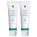 Forever Living - Aloe Vera Gelly - Aloe Gel puro a Sooth, Moisturize y Condición - Vegan y Gluten-Free - 4 fl oz (Pack of 2)