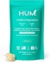 HUM Core Strength Vanilla Vegan Protein Powder, Gluten Free, Plant Based, 20g Protein per Serving, Amino Acids, Pea Hemp & Pumpkin Proteins, Low Fodmap, Gut-Friendly, Easy to Digest, 15 Servings