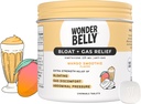 Wonderbelly Bloat Gas Alivio Extra Strength Chewable Tablets con 125 mg Simethicone No Talc o Dye Mango Smoothie 35 Conde