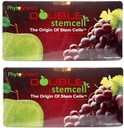 2X Phytoscience Double Stem Cell Anti Aging Supplement Acai Berry Extract Blueberry Reduce Wrinkles Pores Pimples Fine Lines Skin Texture (14 Sachets/Pack)
