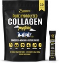 Péptidos de Collagen Premium Powder, 30 Sticks Travel Packets (Tipo I, III), Pólvora Proteína de Collagen Desflavorada para ir, Péptidos de Collagen Hidrolyzed para Junta de Pelo de Piel, 10g por Serving, Paleo & Keto