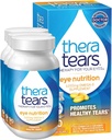 TheraTears 1200mg Omega 3 Suplemento para la Nutrición Ocular, Orgánica Triglicérida Pez Aceite y Vitamina E, 90 Cuenta (Pack of 3)
