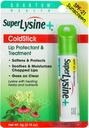 Quantum Super Lysine y Cold Stick Tube Lip Protector y Tratamiento de Sore Frío - 0.18 oz