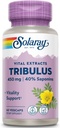 SOLARAY Garantizado Potency Tribulus Fruit Extract, Veg Cap (Btl-Plastic) 450mg tención 60ct