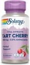 SOLARAY Tart Cherry Capsules 850mg from Tart Cherries - with 0.8% Anthocyanins Plus Ellagic Acid - Wellness Support - Convenient Alternative to Tart Cherry Juice - Vegan, 60-Day Guarantee, 45 Servings
