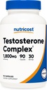 Complejo de soporte de testosterona Nutricost (90 cápsulas) -1800mg por servicio