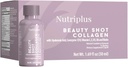 FARMASi Nutriplus Beauty Shot Collagen – Tipo I & III Collagen with Hyaluronic Acid, Biotin & Vitamins, Sugar-Free Cranberry Flavor, 1.69 fl oz x 12 Zapatos
