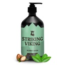 Champú de barba vikinga con árbol de té, biotina y aceite de Jojoba - 17 oz Limpieza profunda, Paraben &amp; Sulfate Gratis para todos los tipos de barba