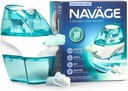 Navage Starter Bundle - Nasal Irrigation System - Saline Nasal Rinse Kit con 1 Navage Nose Cleaner y 30 Salt Pods