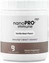 Biopharma Scientific Nanopro Immune: Whey Protein Powder for Immune Support " Exercise Recovery with Colostrum, Glutathione, Proline Rich Polypeptides, Vanilla Bean Flavor, 30 Servings